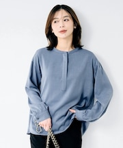 フロントディティールブラウス