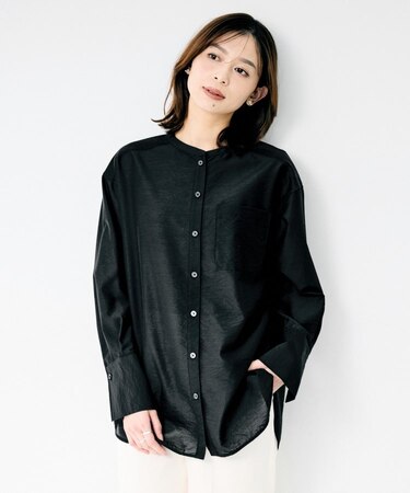 シアーオーバーシャツ
