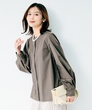 シルキータックブラウス