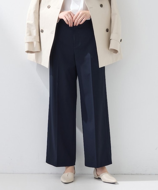 【新作褒められパンツ】快温ワイドパンツ