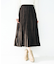 スエードプリーツスカート