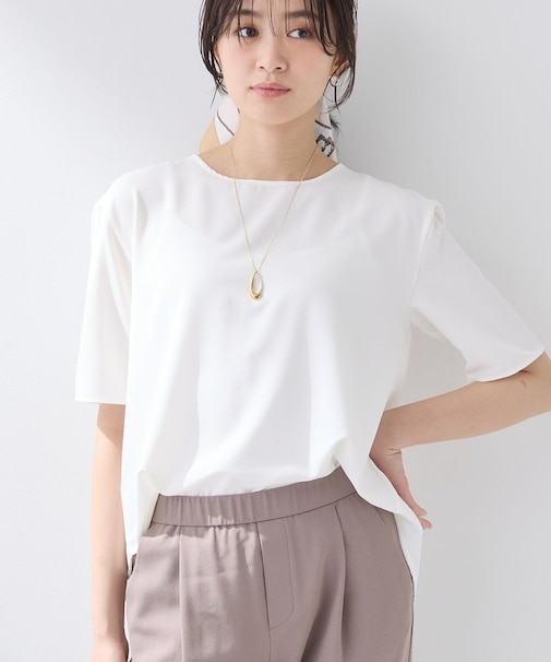 【SETUP可能】エアリーバックシャンブラウス