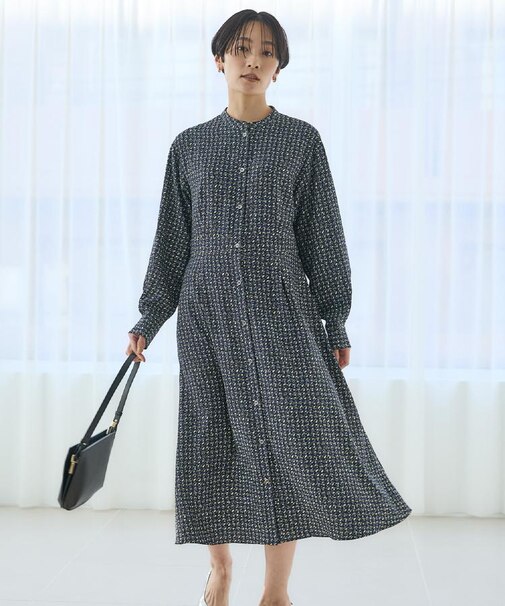 クラシカルツイードワンピース