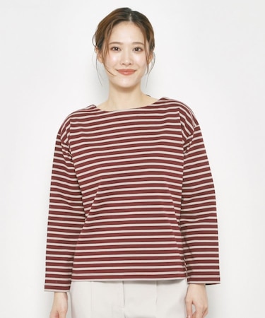 ボーダークルーネック