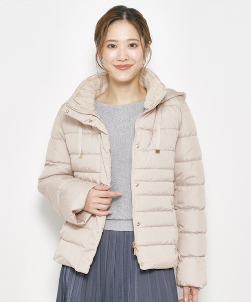 衿ファーショートコート