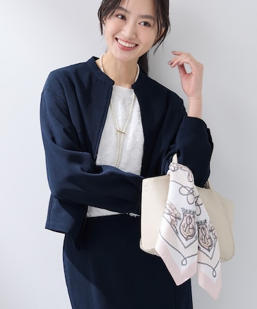 【軽量／SETUP可能】ジップアップブルゾン