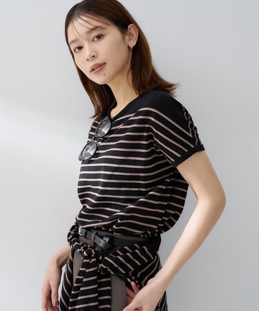 【9色展開/アンサンブル可/洗える】コットンベーシックニット