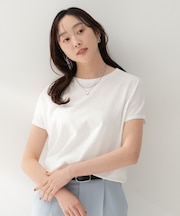 【9色展開/アンサンブル可/洗える】コットンベーシックニット