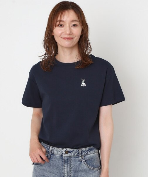 フレブルラインストーンTシャツ
