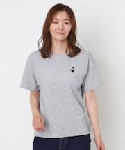 キャットラインストーンTシャツ