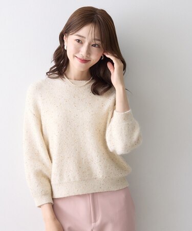 コットンモヘアプルオーバー
