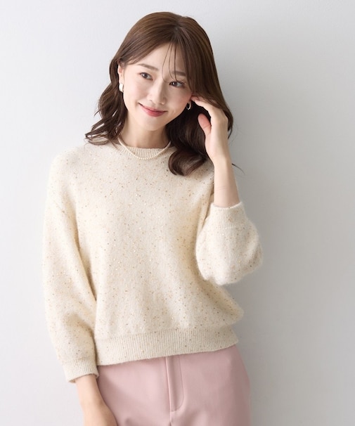 コットンモヘアプルオーバー