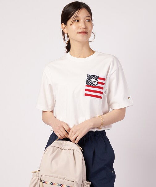 シェア ポケットモチーフ Tシャツ