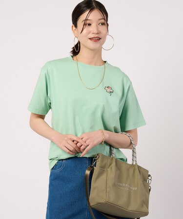 クローバーモチーフ シェア Tシャツ