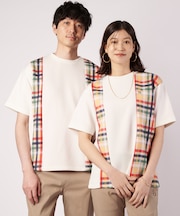 パーマーチェック ドッキング シェアTシャツ