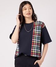 パーマーチェック ドッキング シェアTシャツ