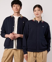 シェアパーマーラインリブカーディガン