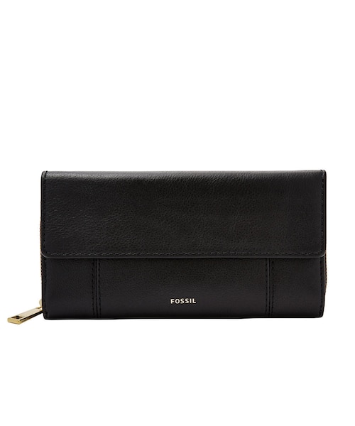 大丸購入■鍵付き■ フォッシル FOSSIL クラッチバッグ　スエードレザー フォッシル ウォッチステーションインターナショナル/クラッチバッグの
