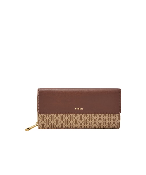 大丸購入■鍵付き■ フォッシル FOSSIL クラッチバッグ　スエードレザー FOSSIL｜フォッシル クラッチバッグ レディース レザー グリーン