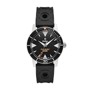 42mm Breaker Three-Hand Date Black Silicone Watch｜フォッシル 