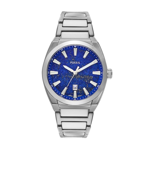 42mm  Everett Three-Hand Date Stainless Steel Watch
