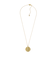 Harlow Linear Texture Gold-Tone Stainless Steel Chain Necklace JF04534710