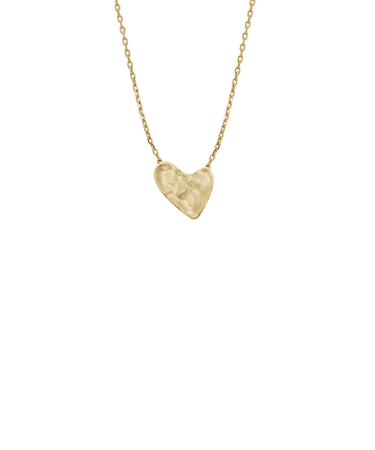 Skagen ANJA HEARTS ゴールドトーン ブラス ペンダントネックレス