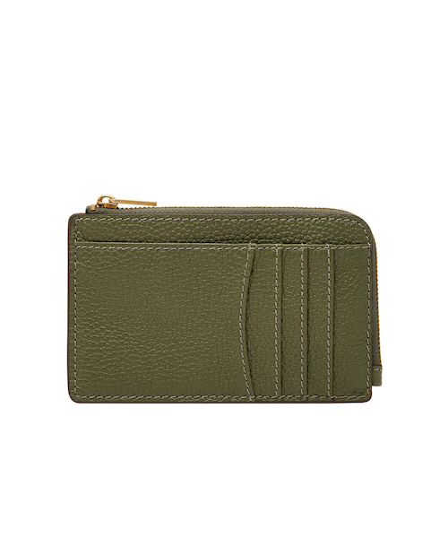 Fossil フォッシル Jori レザー ジップ カードケース レッド Jori Zip Clutch SWL3008600｜フォッシル ウォッチステーション