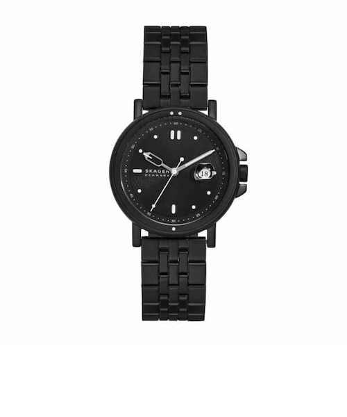 37MM GRENEN ソーラー ミッドナイト ステンレススチール メッシュ