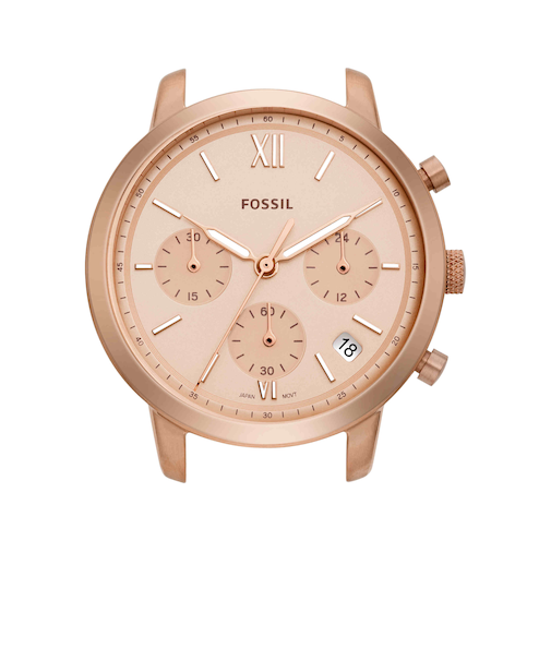 時計ヘッドのみ 36mm NEUTRA クロノグラフ ローズゴールドトーン ステンレススチール