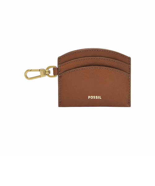 【正規品】Fossil ソフィア レザー カードケース ブラウン　フォッシル SOFIA カードケース レディース レザー ブラウン SWL2882210
