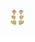 ANJA HEARTS ゴールドトーン ブラス ドロップピアス SKJ5011710