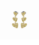 ANJA HEARTS ゴールドトーン ブラス ドロップピアス SKJ5011710