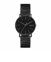 40mm SIGNATUR 三針デイト ミッドナイト ステンレススチール ブレスレットウォッチ