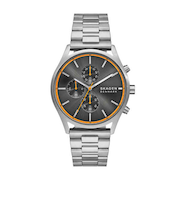 42mm HOLST クロノグラフ シルバートーン ステンレススチールウォッチ