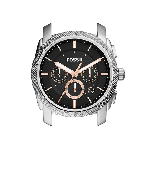 時計ヘッドのみ MACHINE クロノグラフ ステンレススチールウォッチケース