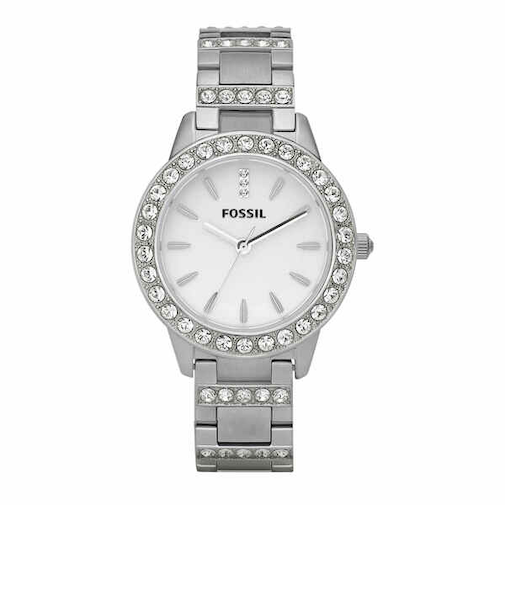 34MM JESSE 三針 ステンレススチールウォッチ