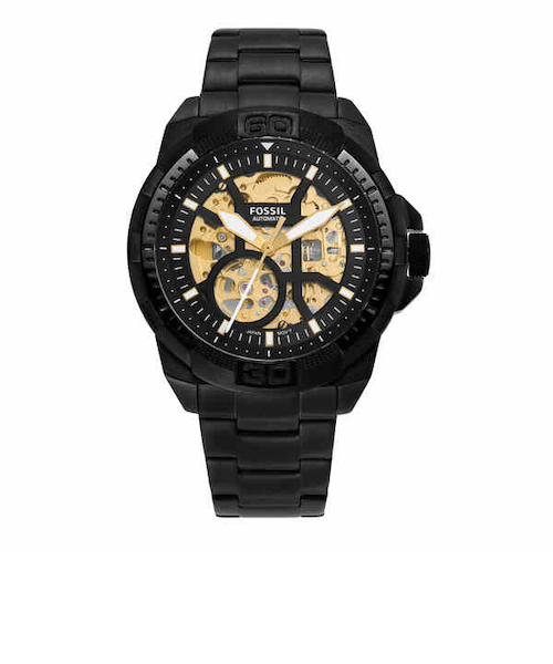 44MM BRONSON オートマティック ブラック ステンレススチール