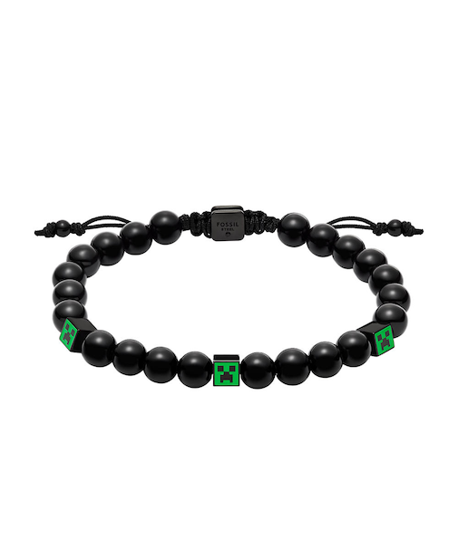 Minecraft x Fossil スペシャルエディション ビーズブレスレット