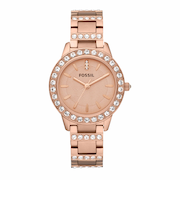 JESSE 三針 ローズゴールドトーン ステンレススチールウォッチ