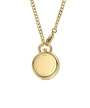 JACQUELINE 三針 ゴールドトーン ステンレススチール ロケットウォッチ