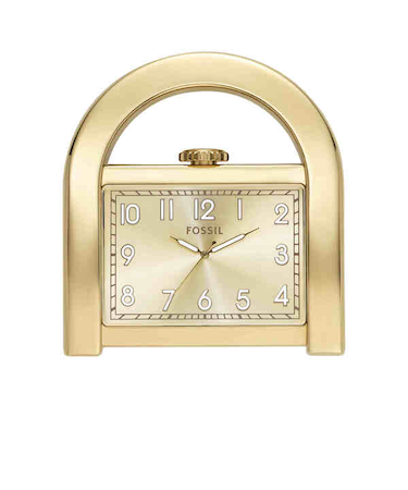 HARWELL 三針 ゴールドトーン デスククロック