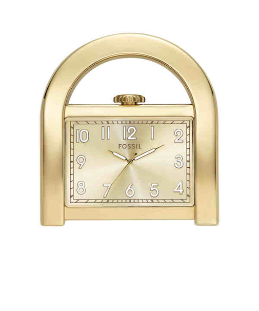 HARWELL 三針 ゴールドトーン デスククロック