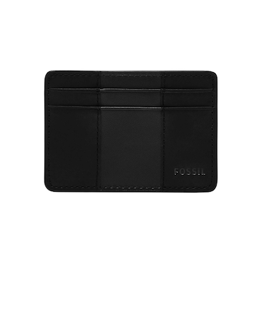 EVERETT カード入れ メンズ レザー ブラック ML4398001