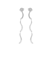 ESSENTIAL WAVES レディース ピアス シルバー SKJ1792040