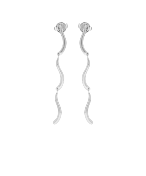 ESSENTIAL WAVES レディース ピアス シルバー SKJ1792040