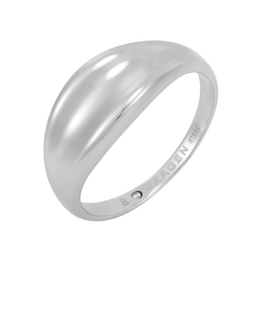 ANJA PEBBLE シルバートーン ステンレススチール リング SKJ1850040