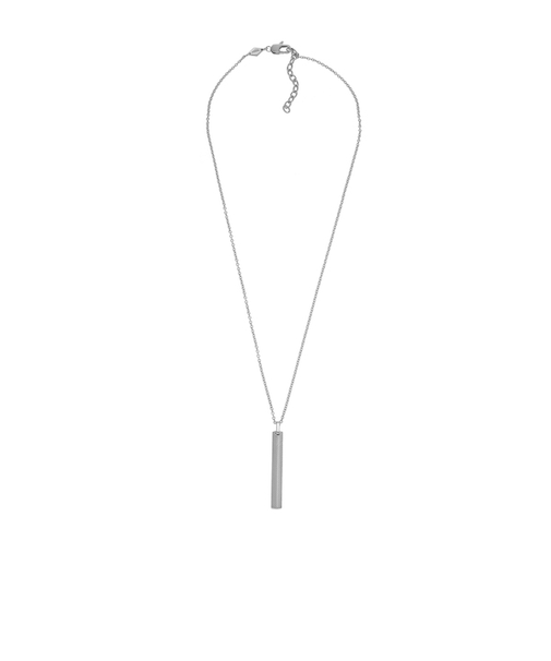 HARLOW LINEAR TEXTURE ステンレススチール メンズチェーンネックレス JF04564040