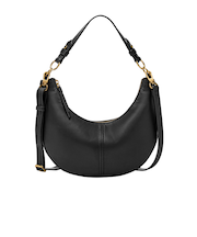 SHAE ホーボーバッグ レディース レザー ブラック スマホ収納可 SHB3164001