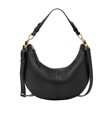 SHAE ホーボーバッグ レディース レザー ブラック スマホ収納可 SHB3164001